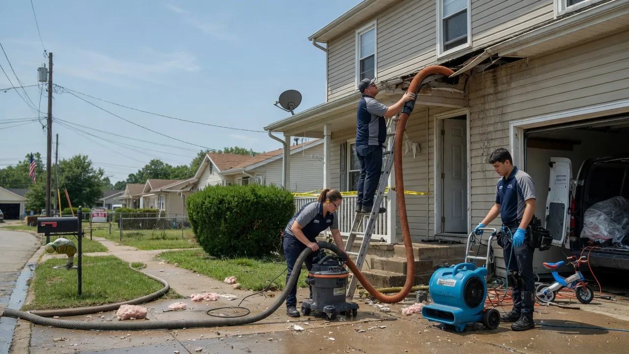 Water Damage Restoration in Attica, IN near me